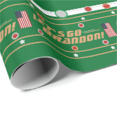 Laten we Brandon Wrapping Paper gaan gebruiken Cadeaupapier (Rol Hoek)