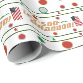 Laten we Brandon Wrapping Paper gaan gebruiken Cadeaupapier (Rol Hoek)
