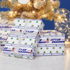 Laten we Brandon Wrapping Paper gaan gebruiken Cadeaupapier