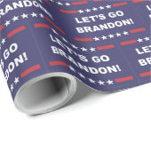 Laten we Brandon Wrapping Paper gaan gebruiken Cadeaupapier (Rol Hoek)