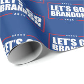 Laten we Brandon Wrapping Paper gaan gebruiken Cadeaupapier (Rol Hoek)