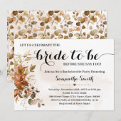 Laten we Bride vieren om het showfeest te vieren Kaart (Voorkant / Achterkant)