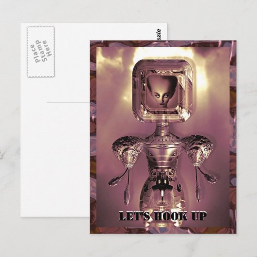 Laten we  Briefkaart oppakken (Voorkant / Achterkant)