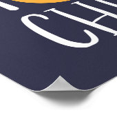 Laten we Brunch en Funny Eat uitkoelen Poster (Hoek)