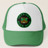 Laten we Buck Wild halen Trucker Pet (Voorkant)