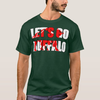 Laten we buffelen t-shirt