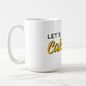 Laten we cake eten koffiemok (Links)