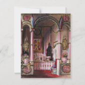 Laten we Cake Marie Antoinette I ~ Invitation eten Kaart (Voorkant)