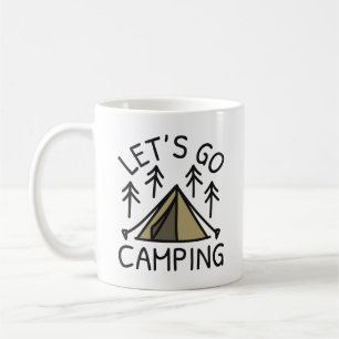Laten we Camping gaan Koffiemok