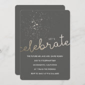 Laten we Celebrate vieren! Kaart (Voorkant / Achterkant)