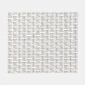 Laten we Chocolade Verslaafd Worden Chocoholic Nat Fleece Deken (Voorkant (Horizontaal))