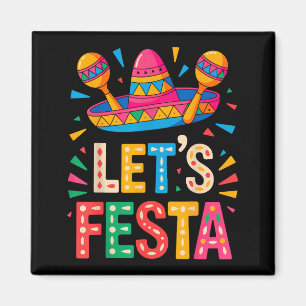 Laten we cinco de mayo vieren magneet