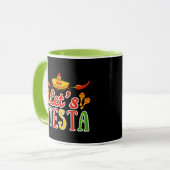 Laten we Cinco de Mayo vieren Mok (Voorkant links)