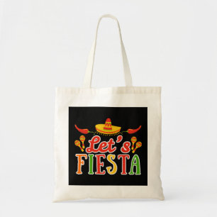 Laten we Cinco de Mayo vieren Tote Bag