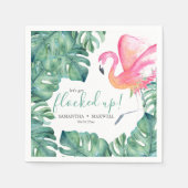 Laten we Cocktail Napkins opsluiten Servet (Voorkant)