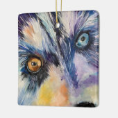 Laten we Colour_Alaskan Ceramic Ornament uitvoeren (Links)