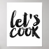 Laten we Cook Poster (Voorkant)