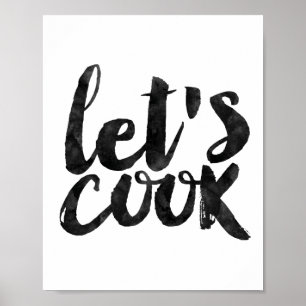 Laten we Cook Poster