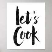 Laten we Cook Poster (Voorkant)