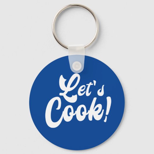 Laten we Cook Sleutelhanger (Voorkant)
