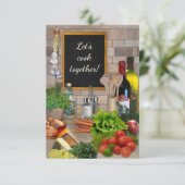 Laten we Cook Together! Kaart (Staand voorkant)