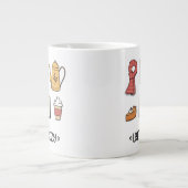 Laten we Cozy pakken Grote Koffiekop (Voorkant)