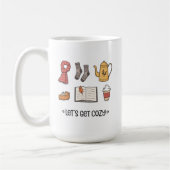 Laten we Cozy pakken Koffiemok (Links)