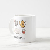 Laten we Cozy pakken Koffiemok (Voorkant links)