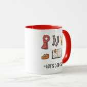 Laten we Cozy pakken Mok (Voorkant rechts)