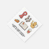 Laten we Cozy pakken Servet (Hoek)