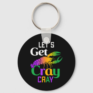 Laten we Cray Crawfish kostuum jongens Mannen Mard Sleutelhanger