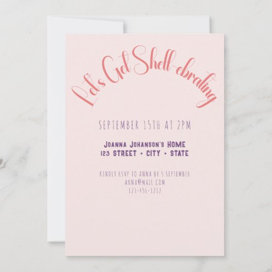 Laten we Cray Cray Crawfish Boil verjaardagsfeestj Kaart (Achterkant)