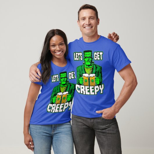 Laten we Creepy St Patricks Day Frankenstein halen T-shirt (Unisex)
