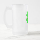 Laten we daar naar drinken matglas bierpul (Links)