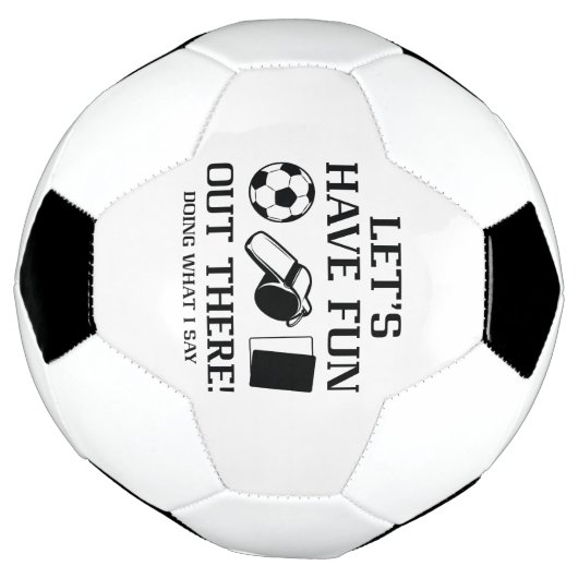 Laten we daar wat doen wat ik zeg voetbal (Gedraaid)