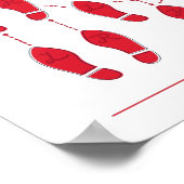 Laten we Dance het Carolina Shag Poster geven (Hoek)