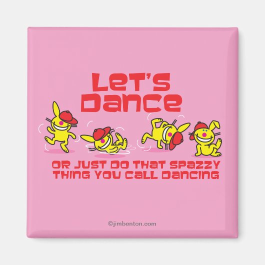 Laten we Dance Magneet (Voorkant)