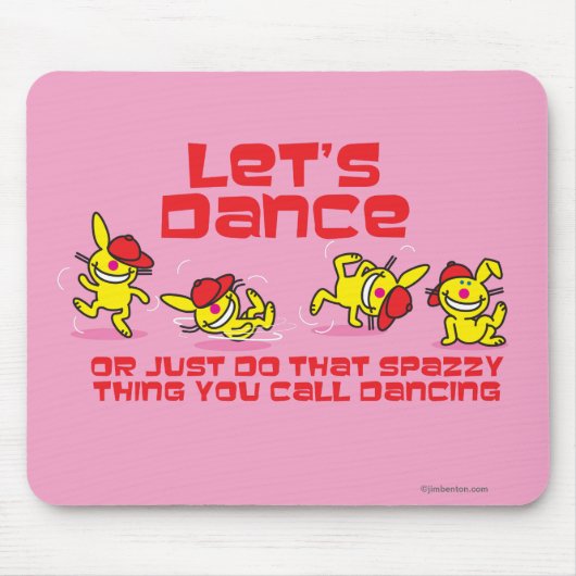 Laten we Dance Muismat (Voorkant)