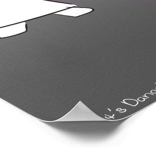 Laten we Dance Poster (Hoek)