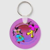 Laten we Dance Sleutelhanger (Voorkant)