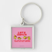 Laten we Dance Sleutelhanger (Voorkant)