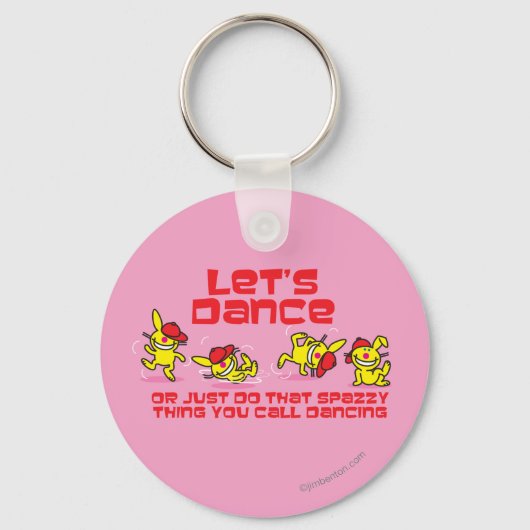 Laten we Dance Sleutelhanger (Voorkant)