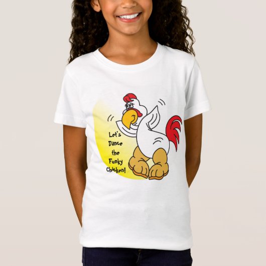 Laten we Dance the Funky Chicken T-shirt (Voorkant)