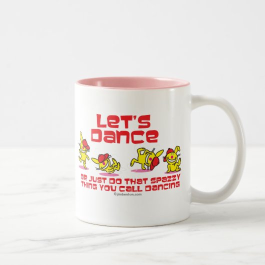Laten we Dance Tweekleurige Koffiemok (Rechts)