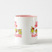 Laten we Dance Tweekleurige Koffiemok (Center)