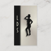 Laten we Dance Visitekaartje (Achterkant)