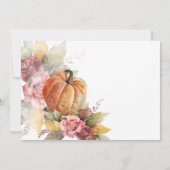 Laten we dankbaar zijn Herfst Pompoen Friendsgivin Kaart (Achterkant)