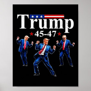 Laten we dansen alsof niemand Trump kijkt op 2 jan Poster