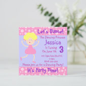 Laten we dansen ~ Het is feest-tijd-kinderen-feest Kaart (Staand voorkant)