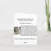 Laten we dansen! Note-Kaart Kaart (Achterkant)